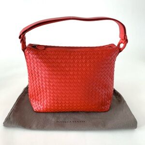 Bottega Veneta Nappa Intrecciato Shoulder Bag, NWT, never used.